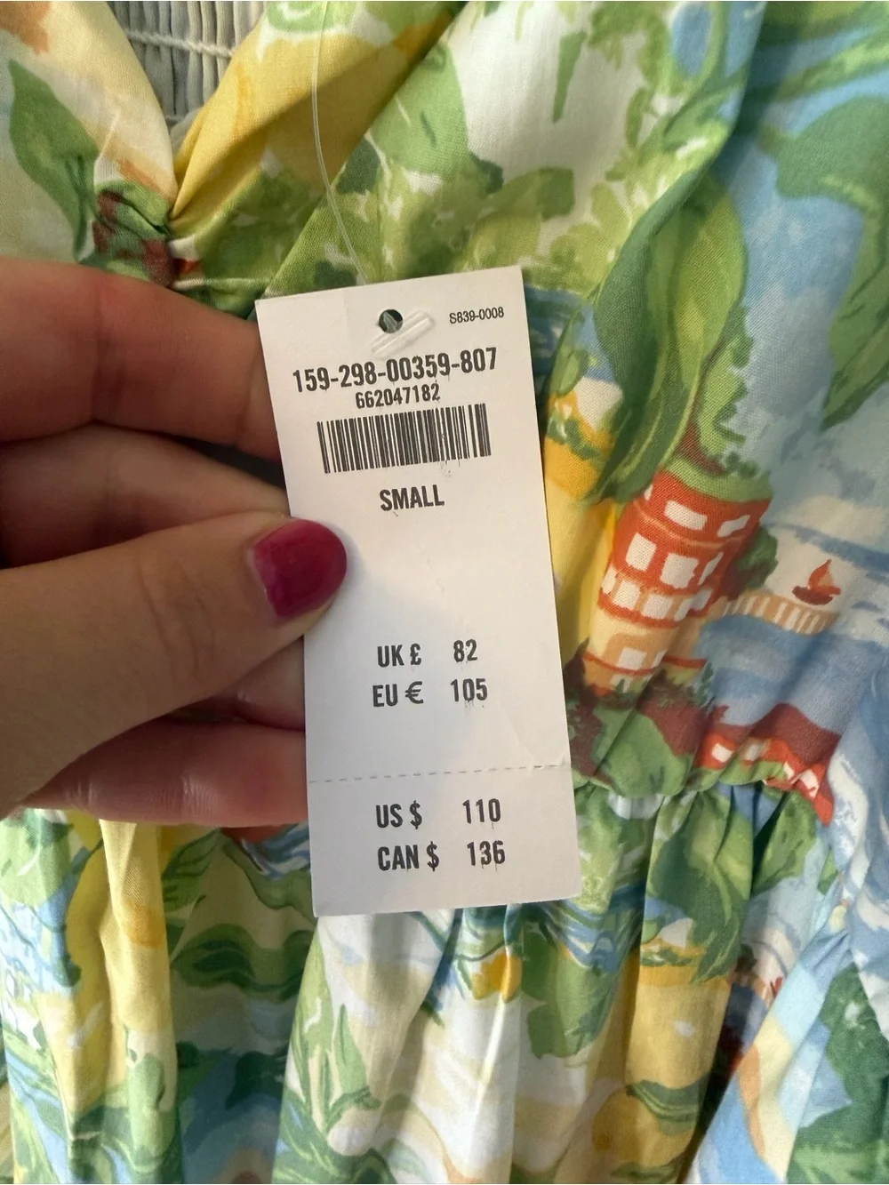 Abercrombie Maxi Dress Small Lemon Italian Summer Beachy Vibes